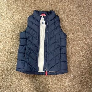 Navy blue vest